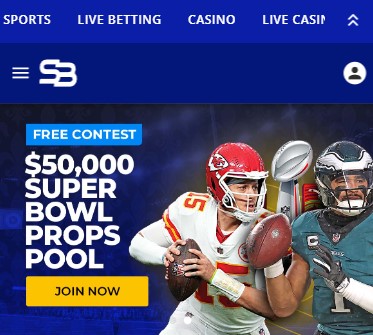 Sportsbetting Mobile Homepage Image