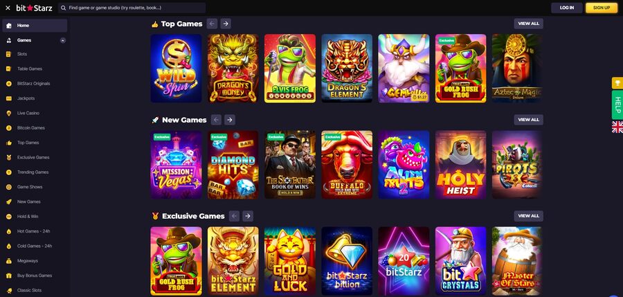 Bitstarz Casino Games Image
