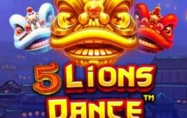 5 lions dance slot by pragmatic play logo