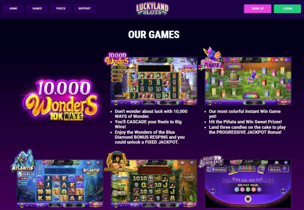 Luckyland Slots Casino Games Image