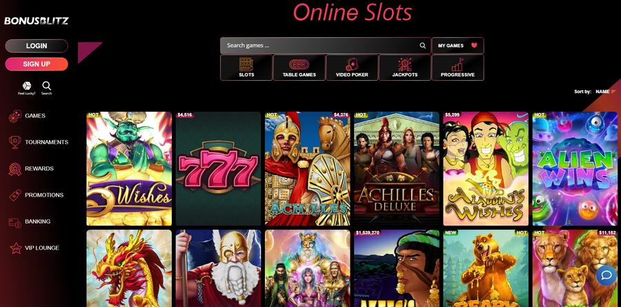 Bonus Blitz Casino Slots Image