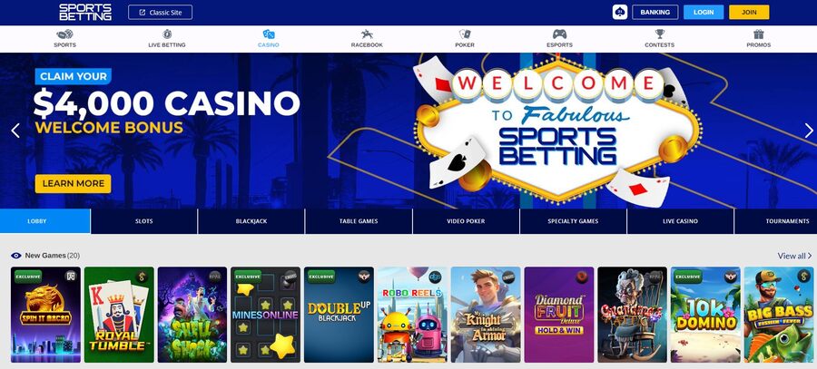 Sports Betting Ag Home Image