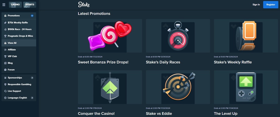 Stake Promotions Image
